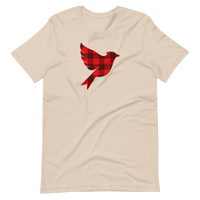 BUFFALO PLAID CARDINAL - Unisex T-Shirt
