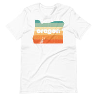 VINTAGE OREGON COLORS - Short-Sleeve Unisex T-Shirt