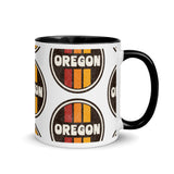 OREGON RETRO COLORS - Mug with Color Inside