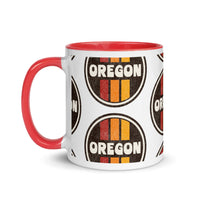 OREGON RETRO COLORS - Mug with Color Inside