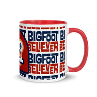BIGFOOT BELIEVER - Mug with Color Inside