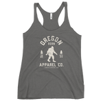 Oregon Born Apparel Co. w/ Bigfoot - Women's Racerback Tank