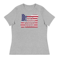 BUILT OREGON TOUGH USA - Women's Relaxed T-Shirt