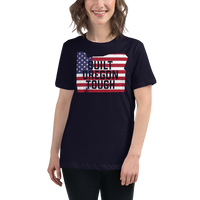 BUILT OREGON TOUGH USA - Women's Relaxed T-Shirt